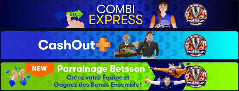 parrainage bonus ensemble au betsson